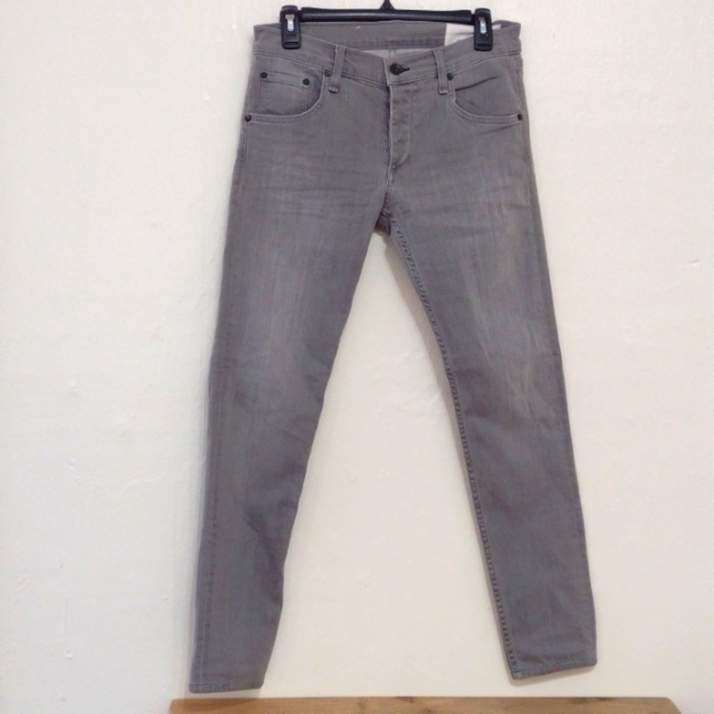 Rag & Bone Fit 1 Skinny Fit Aged Gray 30x28 Jeans